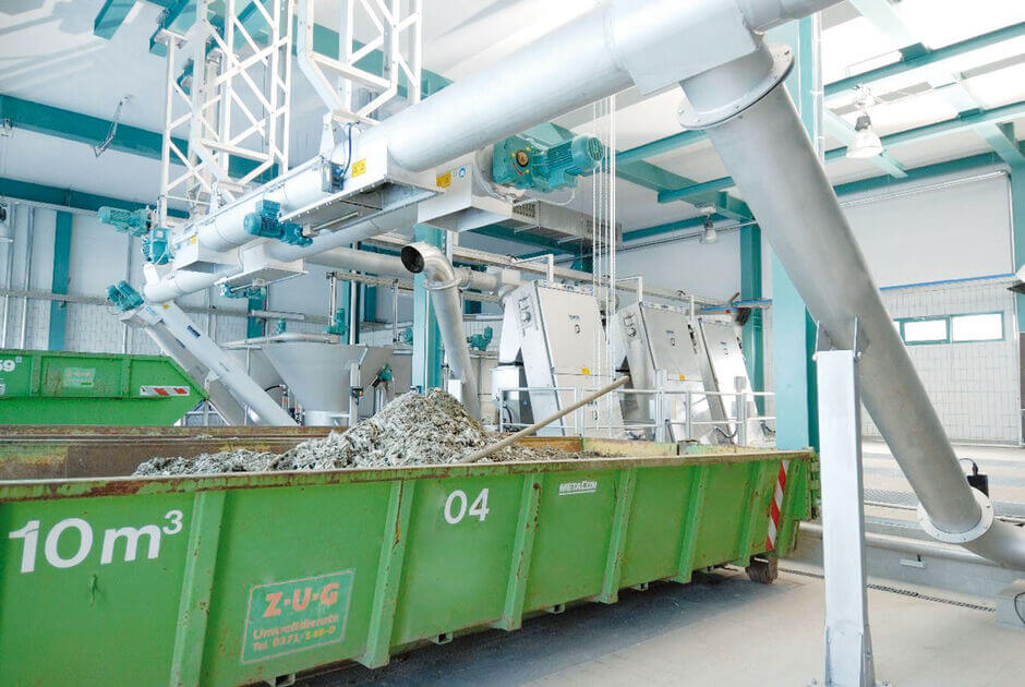 HUBER Screw Conveyor Ro8 HUBER Closed Tube Screw Conveyor Ro8