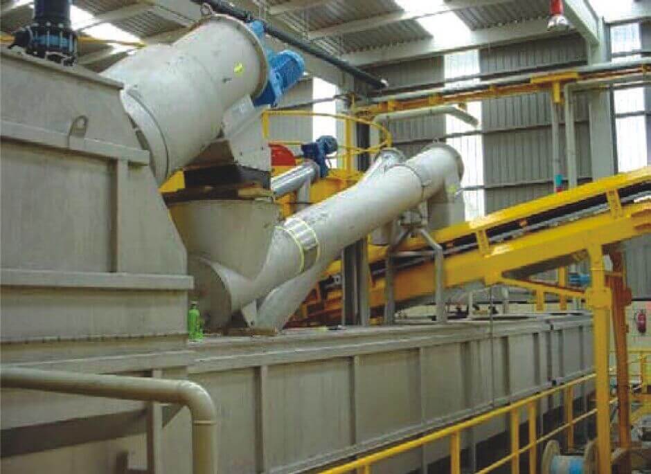 ROTAMAT® Complete Plant Ro5 for screening and grit removal ROTAMAT® Complete Plant Ro5 for screening and grit removal