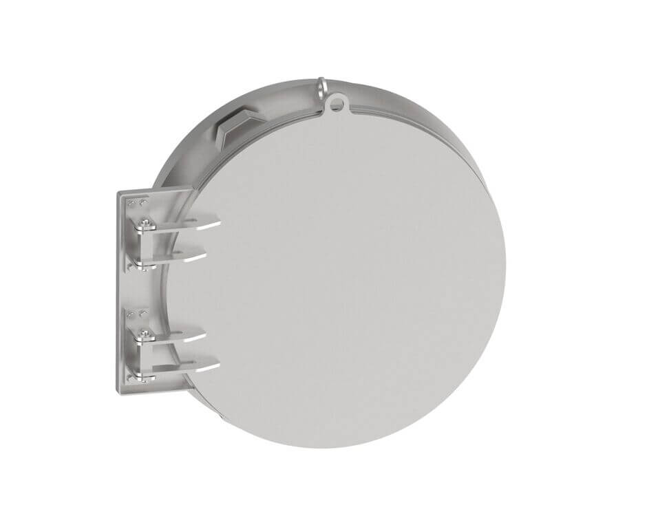 HUBER round pressure-tight door TT7.R with screw locks HUBER round pressure-tight door TT7.R with screw locks