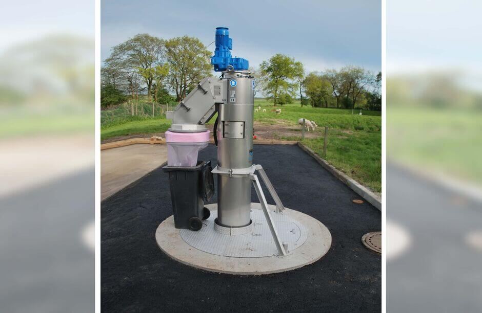 The HUBER Pumping Stations Screen ROTAMAT® RoK4 needs just little space The HUBER Pumping Stations Screen ROTAMAT® RoK4 needs just little space