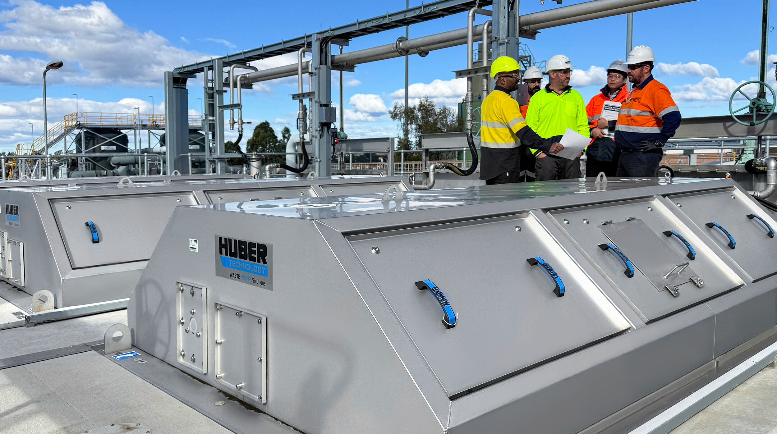 During a customer visit in the Greater Sydney area During a customer visit in the Greater Sydney area