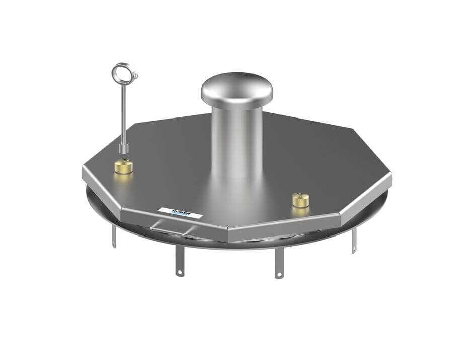 Manhole cover SD4-RC4, attack-proof / security tested, weather-proof, round type Manhole cover SD4-RC4, attack-proof / security tested, weather-proof, round type