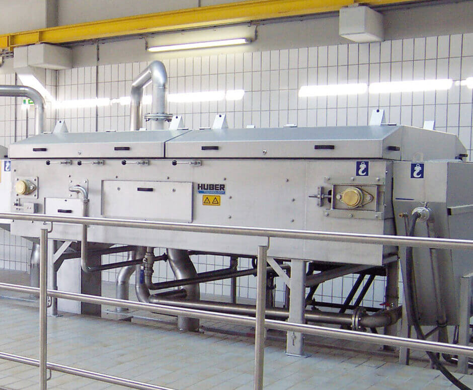 HUBER products for sludge thickening - belt thickener HUBER Belt Thickener DrainBelt