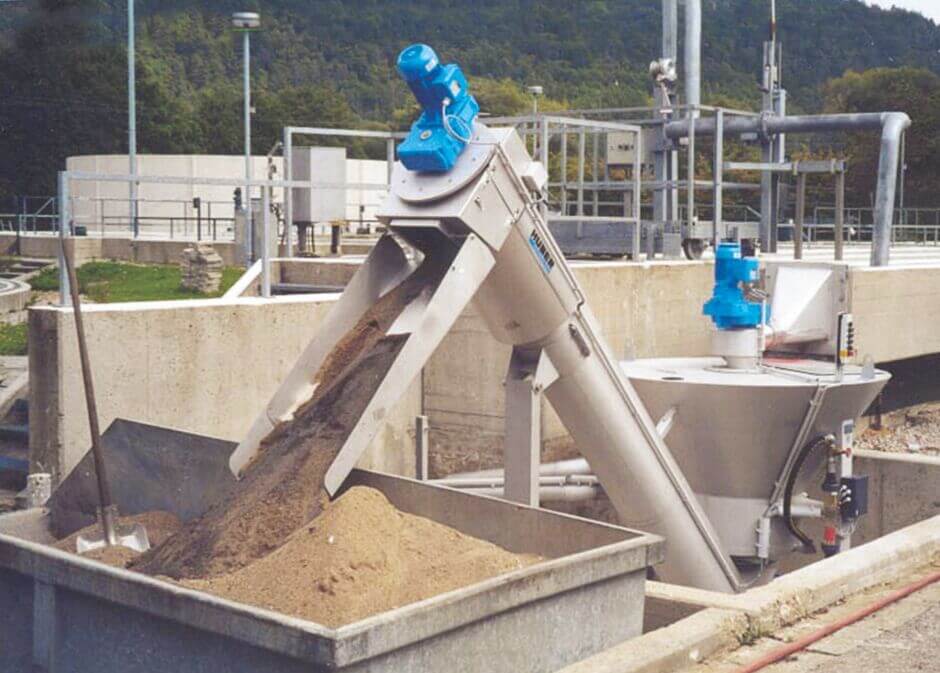 The HUBER Grit Washing Plant RoSF4 - high separation performance and best organic removal