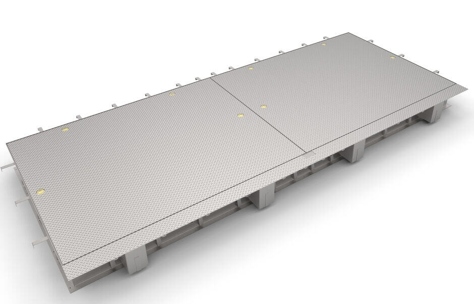 HUBER manhole cover SD7, multipart design HUBER manhole cover SD7, multipart design