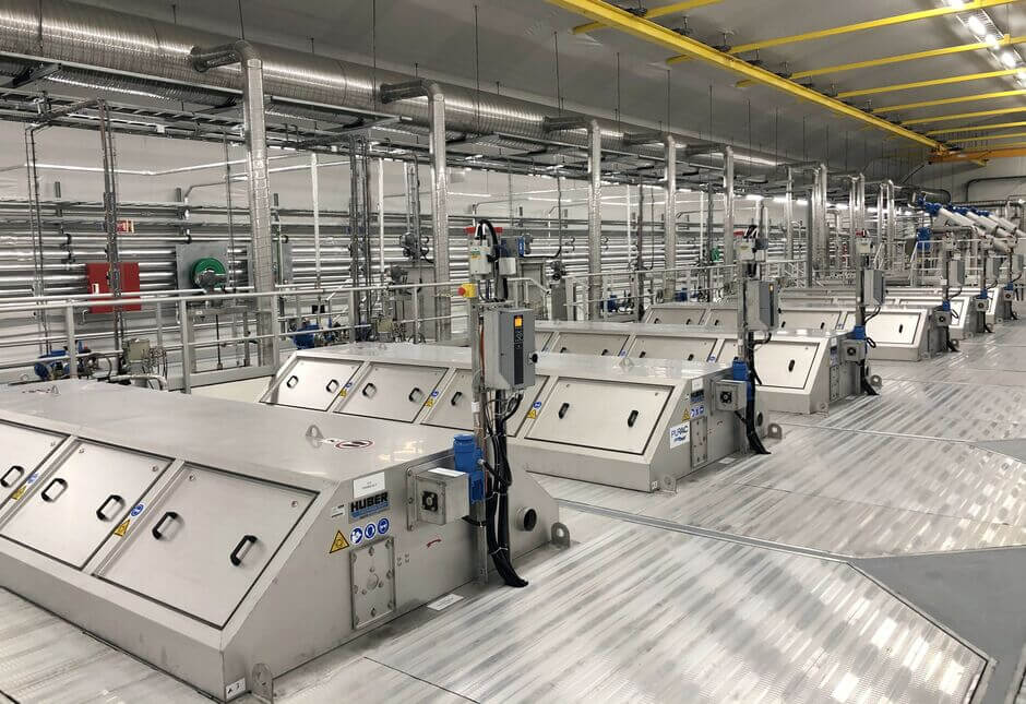 6 x HUBER Trommelsieb LIQUID mit feinem Edelstahl Maschengewebe für die Anwendung River&Sea outfall
6 x HUBER Trommelsieb LIQUID mit feinem Edelstahl Maschengewebe für die Anwendung River&Sea outfall