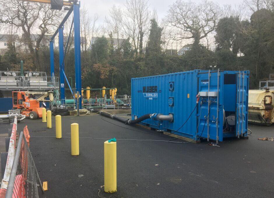 Containerised HUBER Drum Screen LIQUID (HUBER Technology UK) Containerised HUBER Drum Screen LIQUID (HUBER Technology UK)