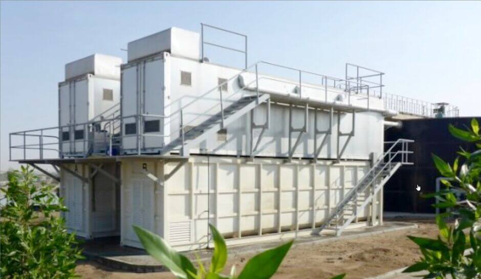 Kompakte und platzsparende Lösung für beste Abwasserreinigung Kompakte und platzsparende Lösung für beste Abwasserreinigung