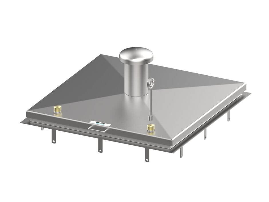 Manhole cover SD3-RC4, attack-proof / security tested, weather-proof, rectangular type Manhole cover SD3-RC4, attack-proof / security tested, weather-proof, rectangular type