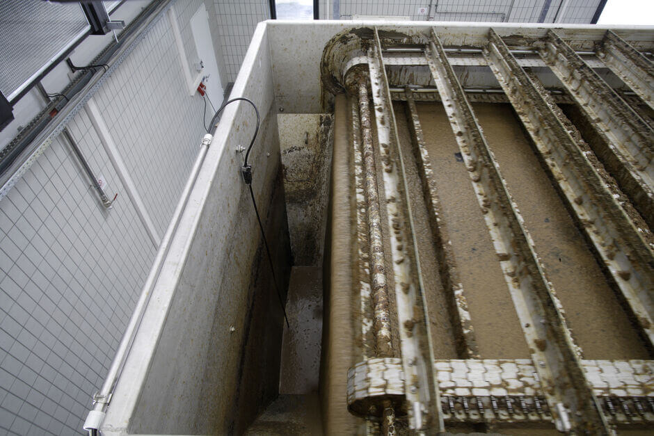Direct dewatering of flotation sludge with HUBER Screw Press Q-PRESS®