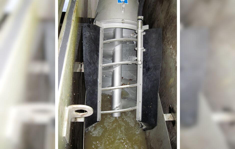 HUBER Micro Strainer ROTAMAT® Ro9 in operation. HUBER Micro Strainer ROTAMAT® Ro9 in operation.