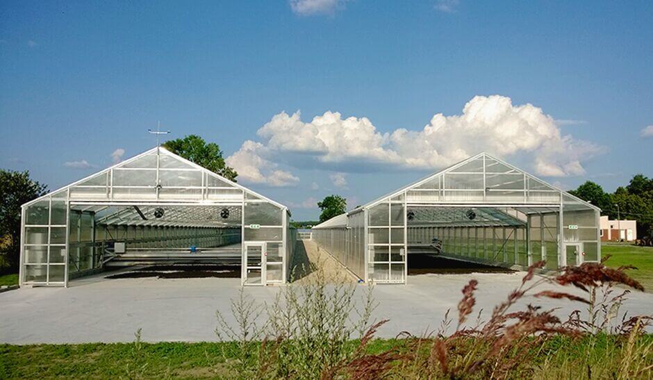 Dewatered sludge is transported in through gates Dewatered sludge is transported in through gates