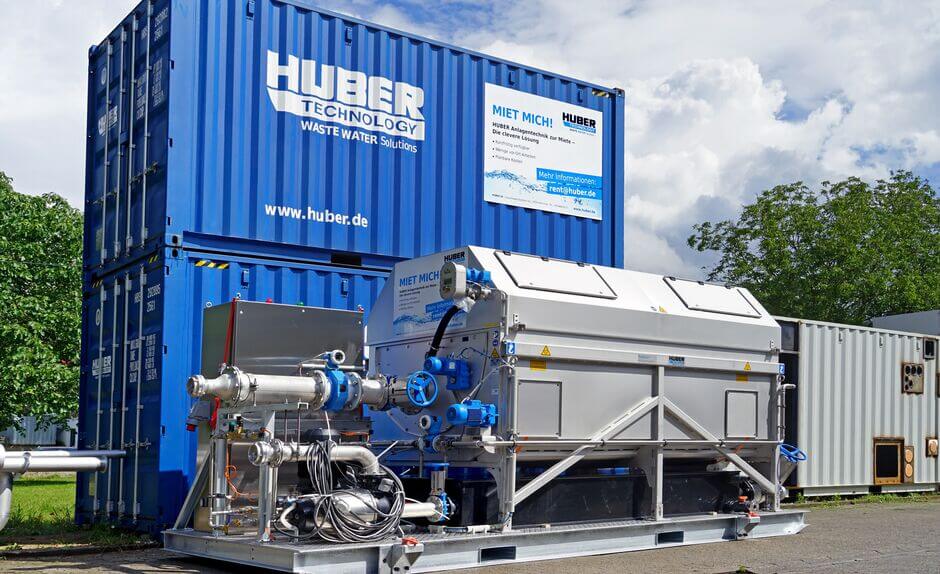 Container system HUBER Drum Screen RoMesh® Container system HUBER Drum Screen RoMesh®