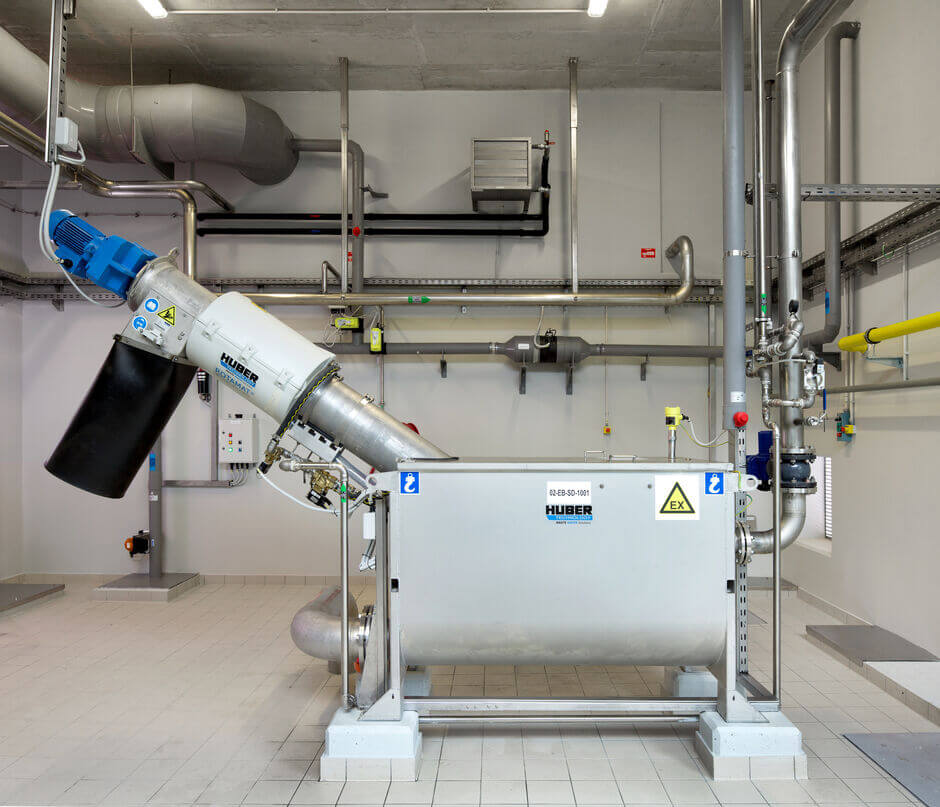 HUBER Sludge Acceptance Plant ROTAMAT® Ro3.1 HUBER Sludge Acceptance Plant ROTAMAT® Ro3.1