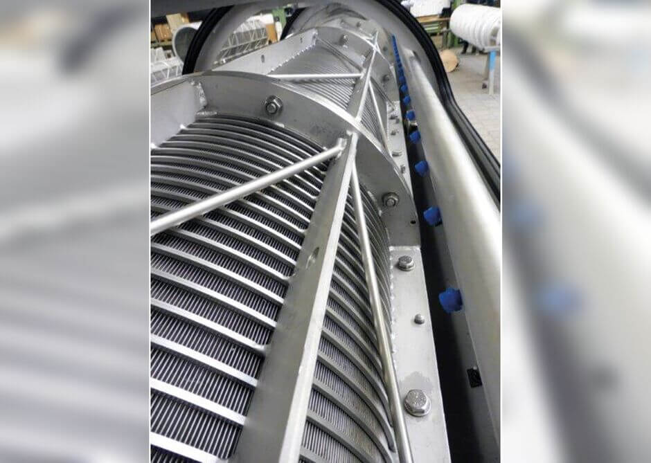 Robuster Spaltsiebkorb aus Edelstahl Robuster Spaltsiebkorb aus Edelstahl