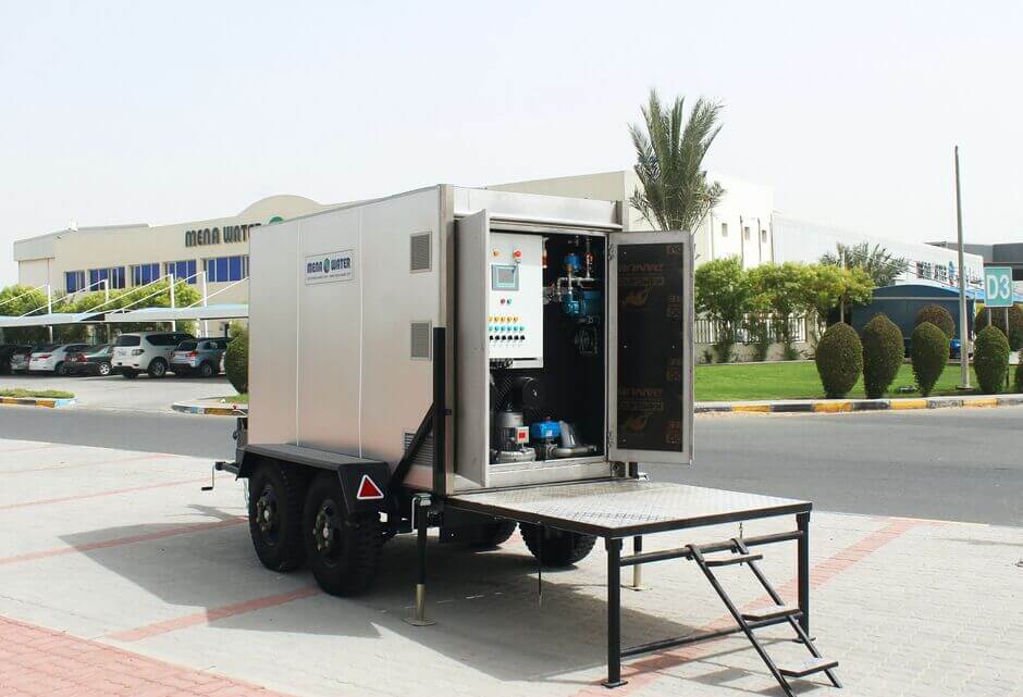 ENA-Water MBR-Plant als I-Version ist die ideale Wahl für mobile Anwendungen ENA-Water MBR-Plant als I-Version ist die ideale Wahl für mobile Anwendungen