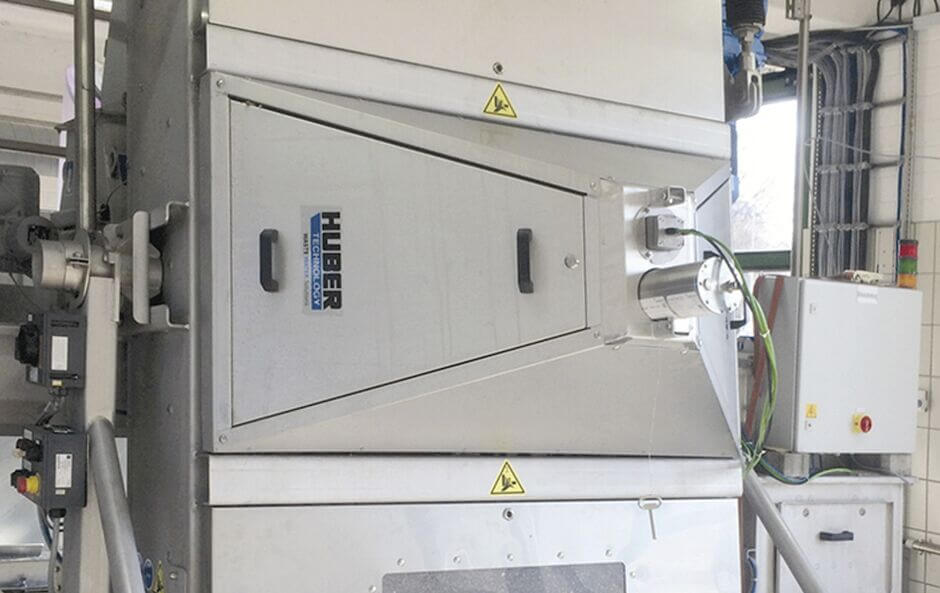 HUBER Safety Vision System zur intelligenten Früherkennung von Störstoffen