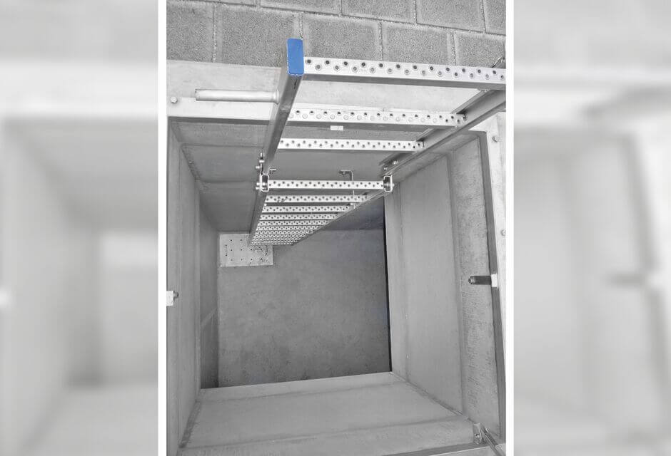 HUBER fold-back entrance aid EH K HUBER fold-back entrance aid EH K