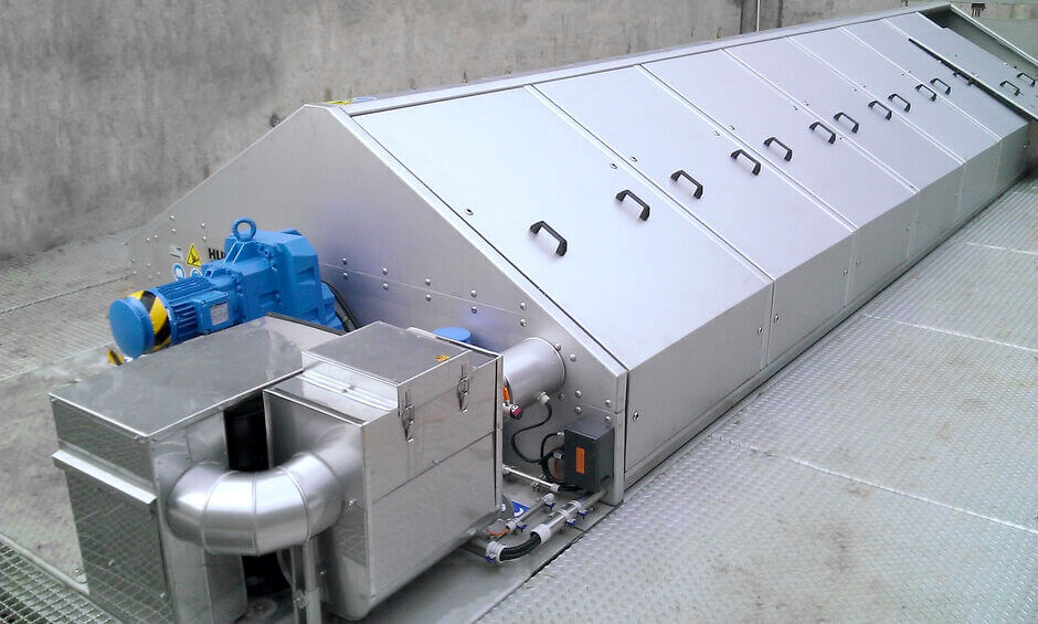 HUBER Disc Filter RoDisc® completely closed