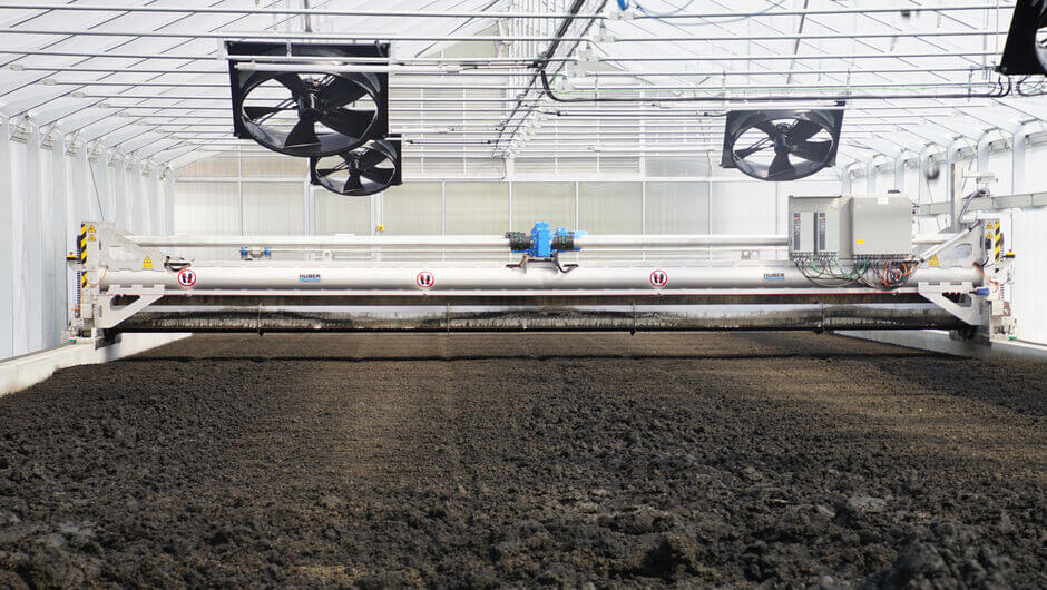 Recirculation air ventilators ensure improved evaporation Recirculation air ventilators ensure improved evaporation