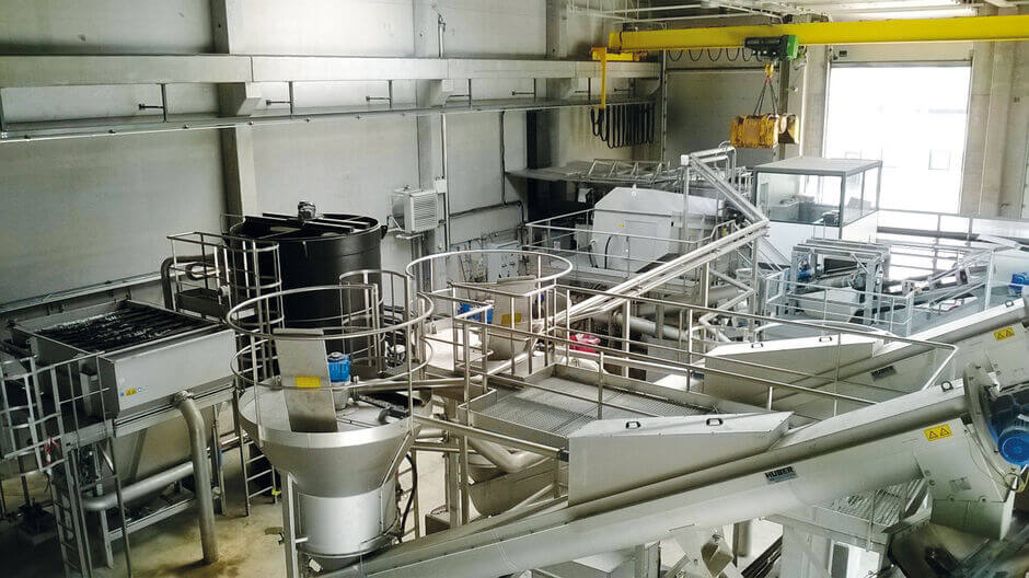 HUBER Grit Treatment Plant RoSF5 Malezieux, France.