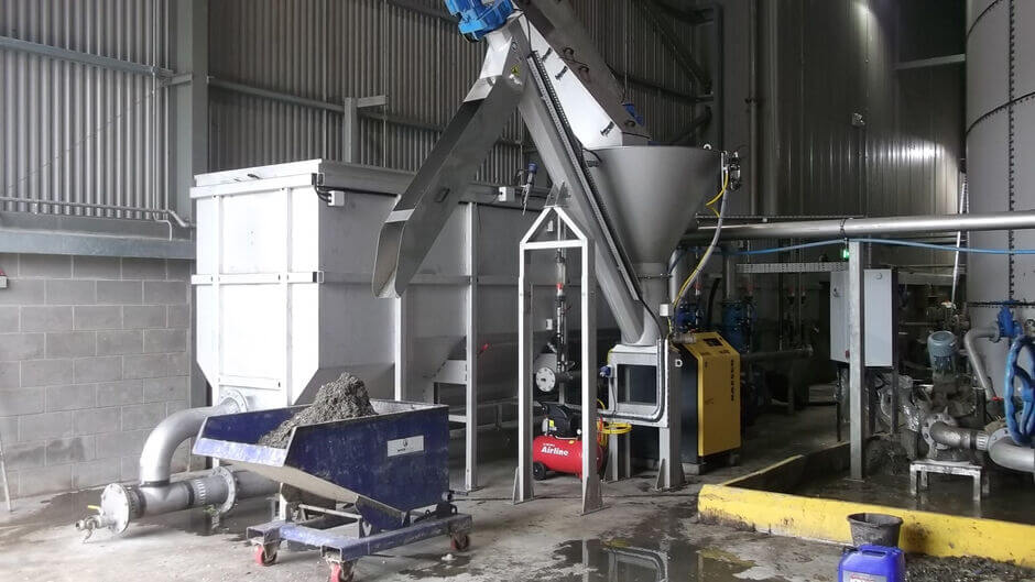 Caixas de Areia Longitudinais HUBER ROTAMAT® Ro6 Bio e HUBER
Estações de Lavagem de Areia RoSF G4E Bio para separação e tratamento de componentes minerais.