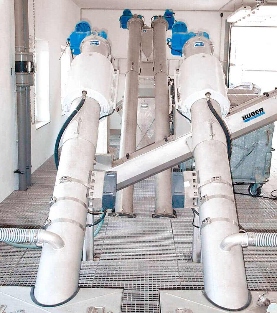 Underground, redundant HUBER Complete Plant ROTAMAT® Ro5 Underground, redundant HUBER Complete Plant ROTAMAT® Ro5