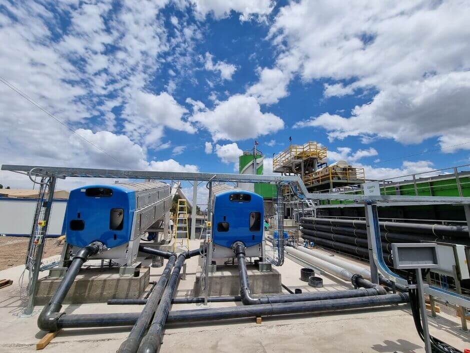 HUBER Screw Press units for sludge treatment – best dewatering performance and highest volume reduction for lower disposal
costs.