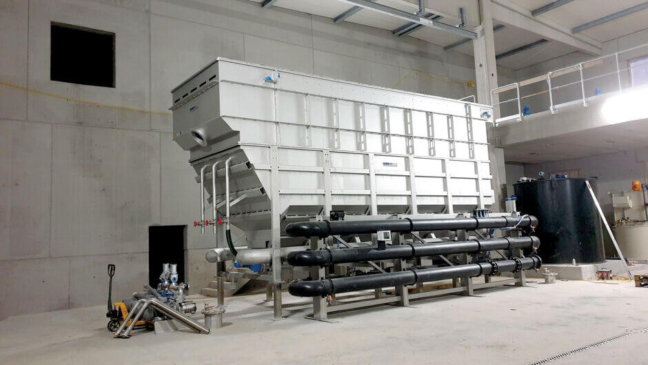 HUBER Dissolved Air Flotation for physical-chemical pretreatment
with optimum reduction of COD, fats and solids,
more than 500 installations worldwide.