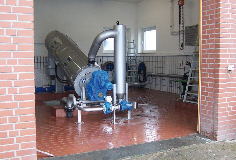 HUBER Screw Press S-PRESS for 8 m³/h HUBER Screw Press S-PRESS for 8 m³/h