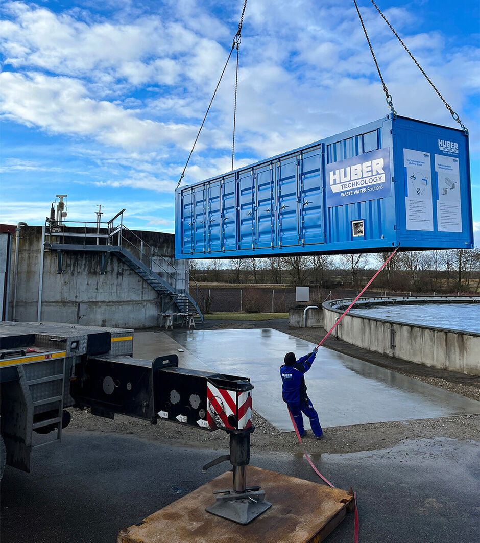 Einfache Trocknermontage durch Containerdesign. Einfache Trocknermontage durch Containerdesign.