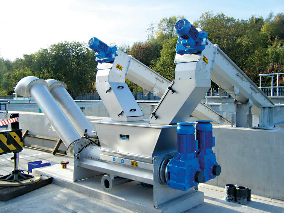 Zuverlässig Rechengut behandeln mit der HUBER Waschpresse WAP® Zuverlässig Rechengut behandeln mit der HUBER Waschpresse WAP®