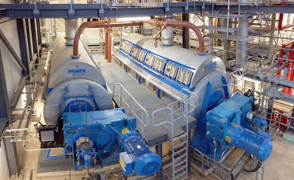 Installed Disc Dryers for a mono-incineration plant Installed Disc Dryers for a mono-incineration plant