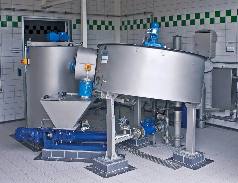 Thickening with the HUBER Disc Thickener S-DISC reduces the water content to 90 - 95%. HUBER Disc Thickener S-DISC