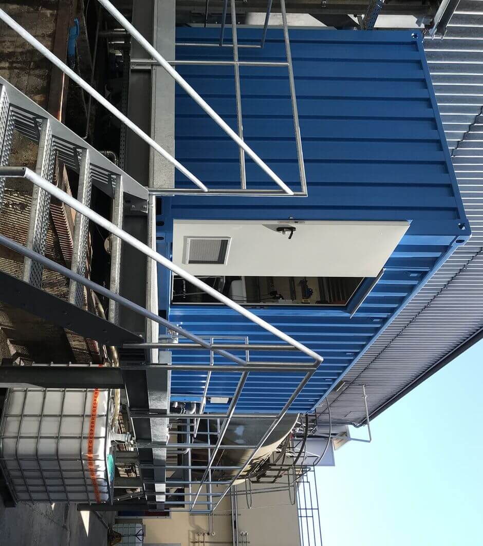 Container system HUBER Dissolved Air Flotation Plant HDF S2 Container system HUBER Dissolved Air Flotation Plant HDF S2