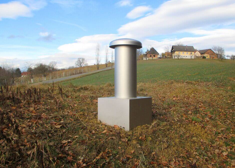 HUBER venting chimney BKA 1 for aeration of a manhole structure HUBER venting chimney BKA 1 for aeration of a manhole structure