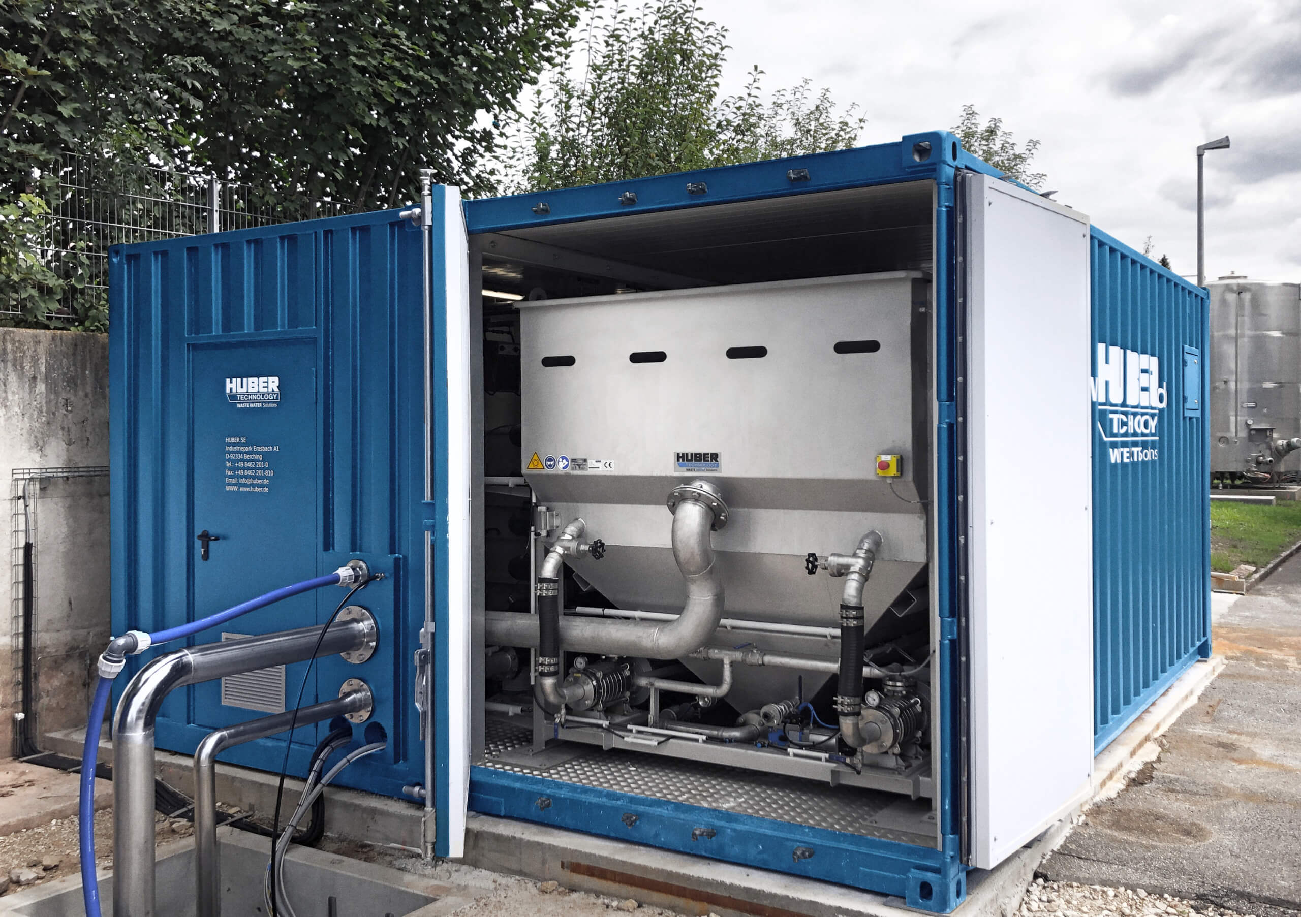 HUBER container system rental – cost-efficient, flexible and reliable HUBER container system rental – cost-efficient, flexible and reliable