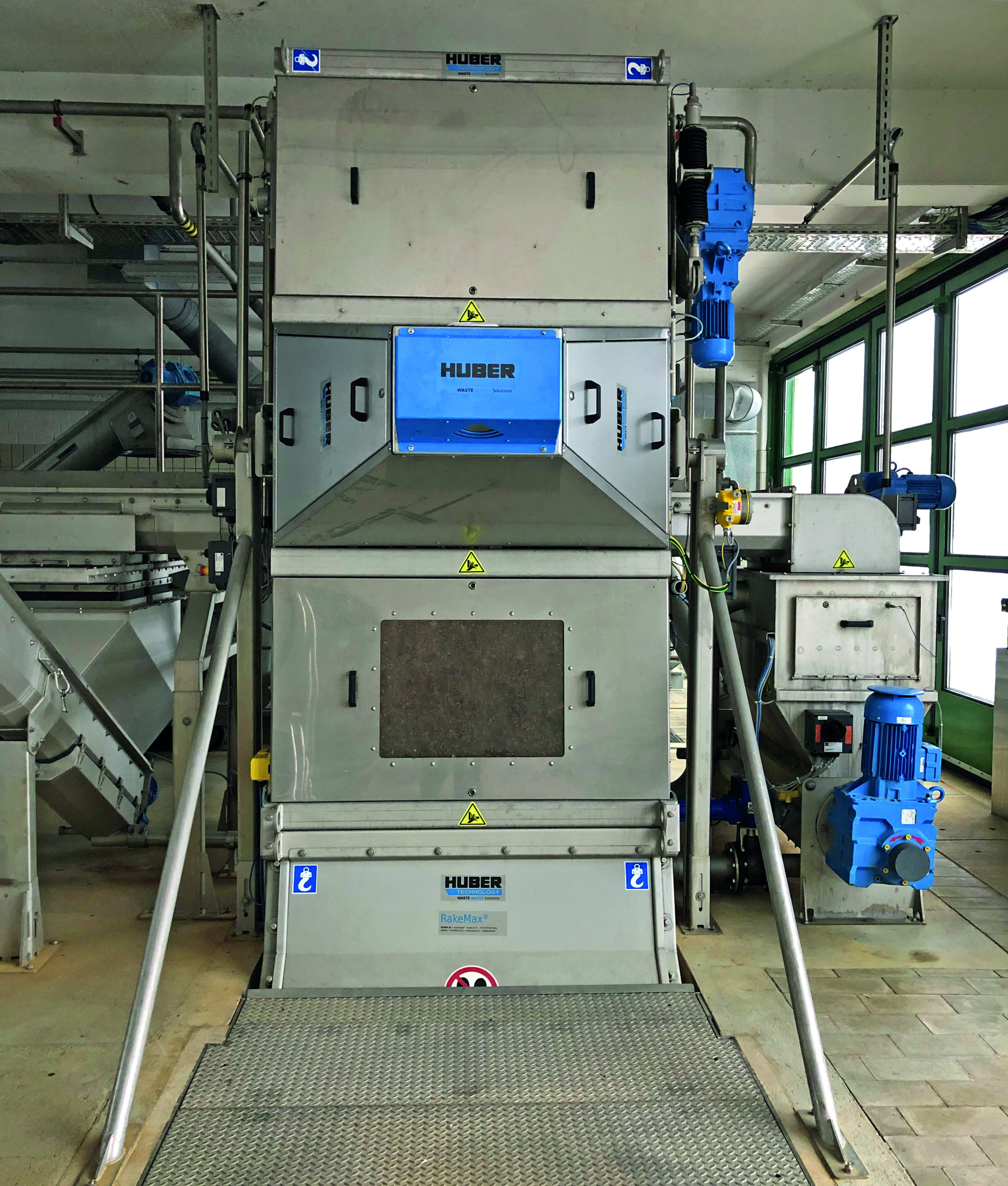 “Safety Vision” installation, running to the full satisfaction of the plant operators “Safety Vision” installation, running to the full satisfaction of the plant operators