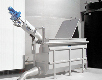 Behälterversion des HUBER Feinstrechen ROTAMAT® Ro1 Behälterversion des HUBER Feinstrechen ROTAMAT® Ro1