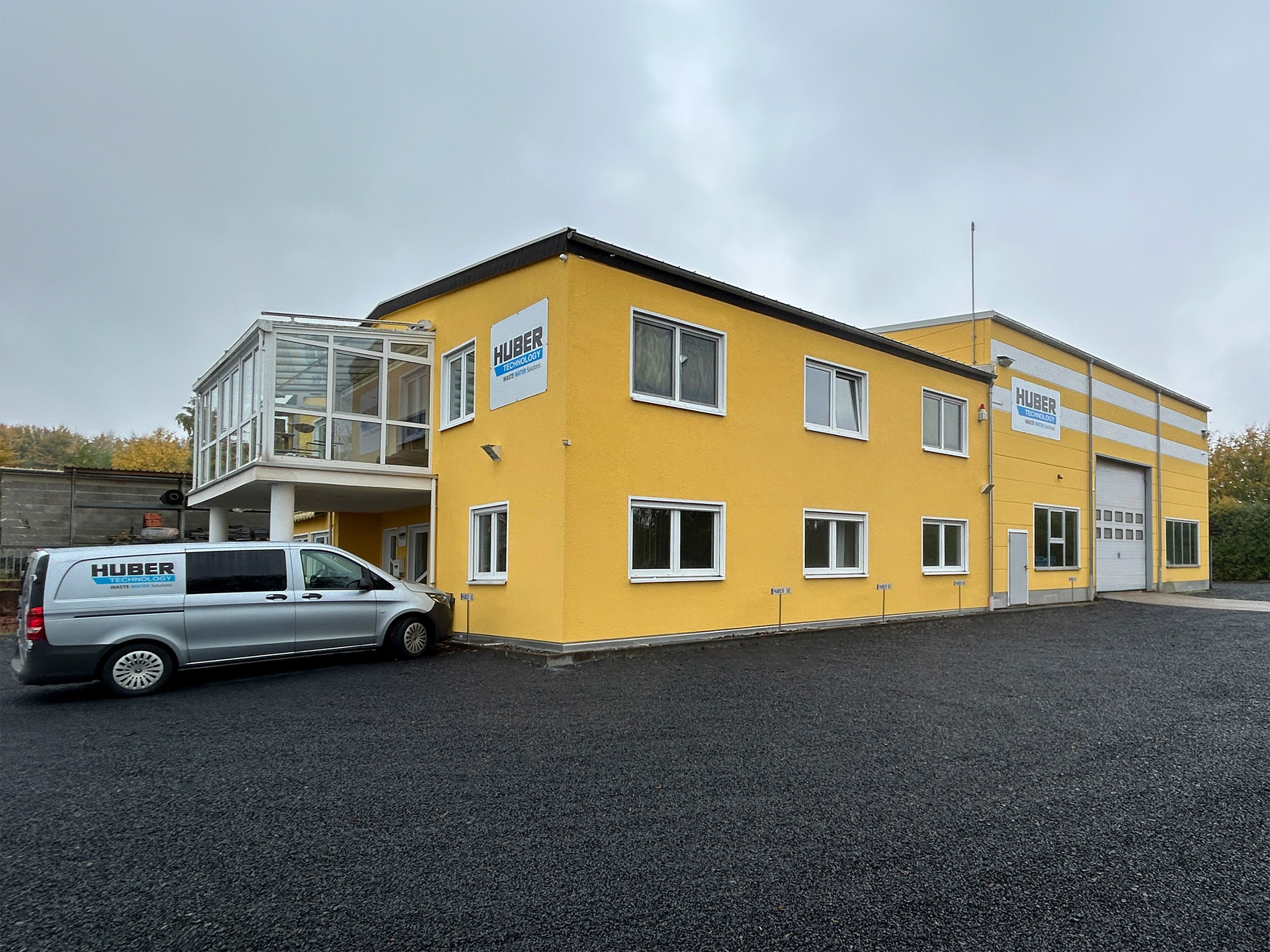 The new HUBER Global Service base in Neustadt/Wied The new HUBER Global Service base in Neustadt/Wied