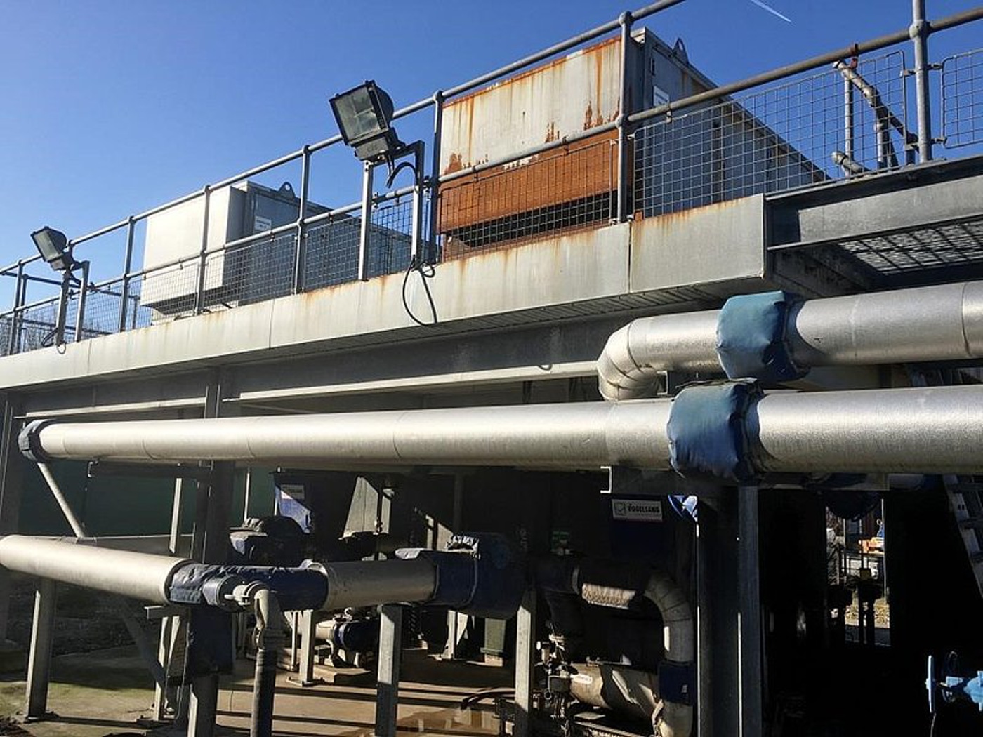 Existing Centrifuge plant – Intention is to re-utilise this elsewhere within Anglian Water Existing Centrifuge plant – Intention is to re-utilise this elsewhere within Anglian Water