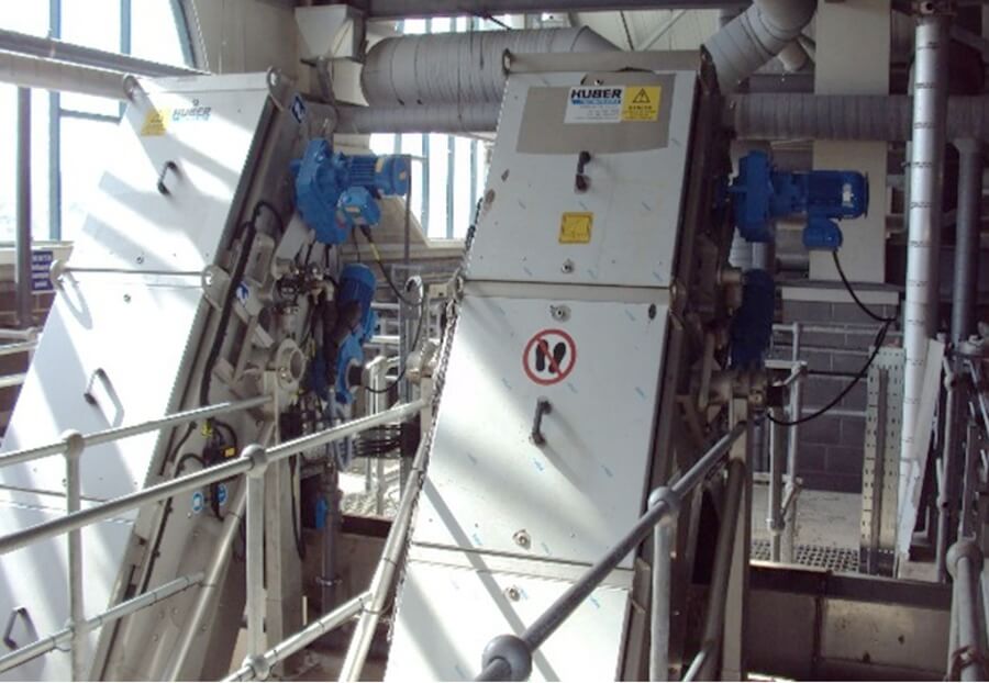 Huber Technology recently completed the installation of new escalator inlet screens and screenings handling plant img-news-uk-15-05-milford-haven-stw-00-teaser