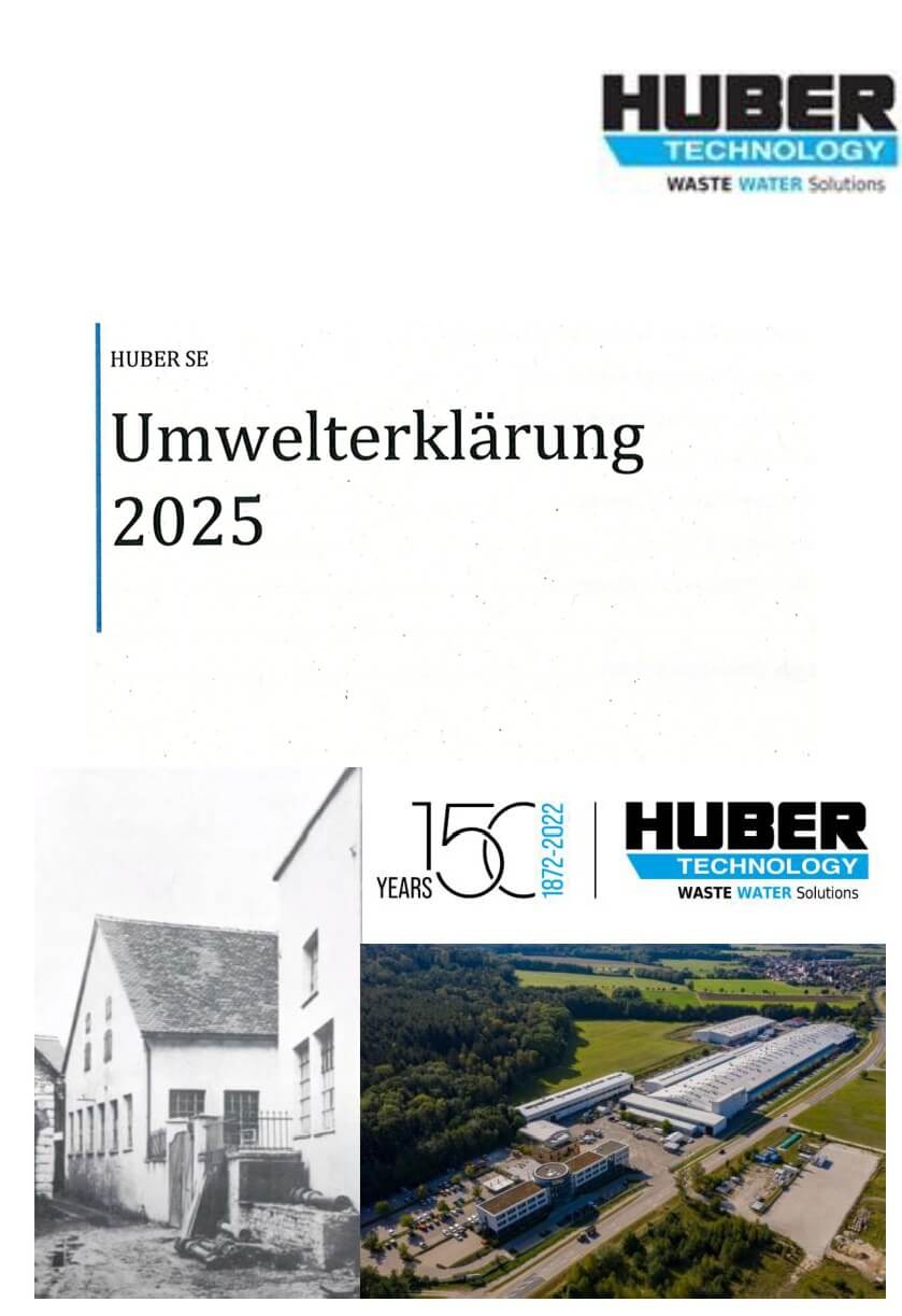 HUBER Umwelterklärung 2025 HUBER Umwelterklärung 2025