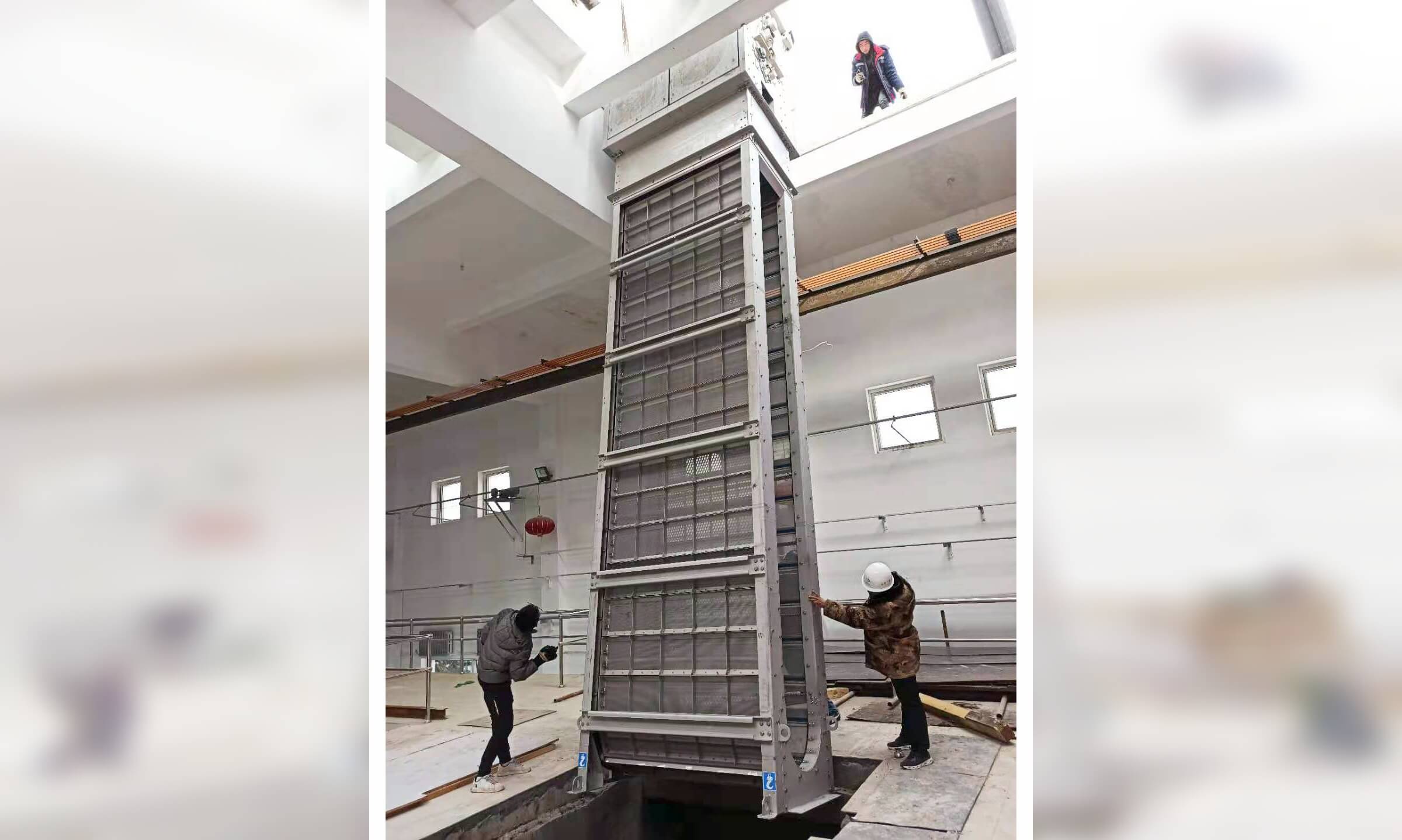 HUBER Belt Screen CenterMax® pp for a potable water application
 HUBER Belt Screen CenterMax® pp for a potable water application