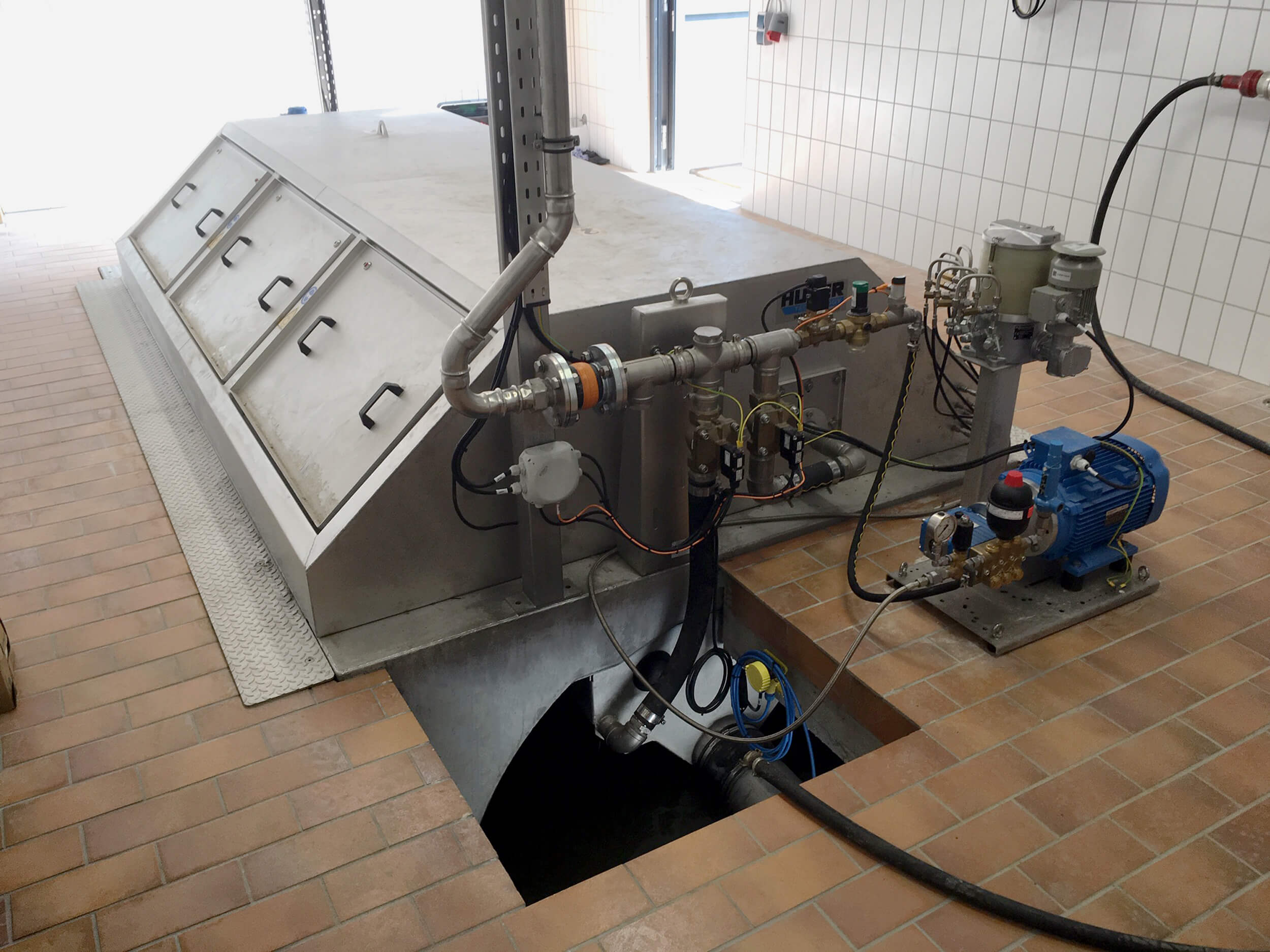 HUBER Drum Screen LIQUID Mesh as an economical alternative to primary sedimentation. For best separation efficiency and COD separation performance HUBER Drum Screen LIQUID Mesh as an economical alternative to primary sedimentation. For best separation efficiency and COD separation performance