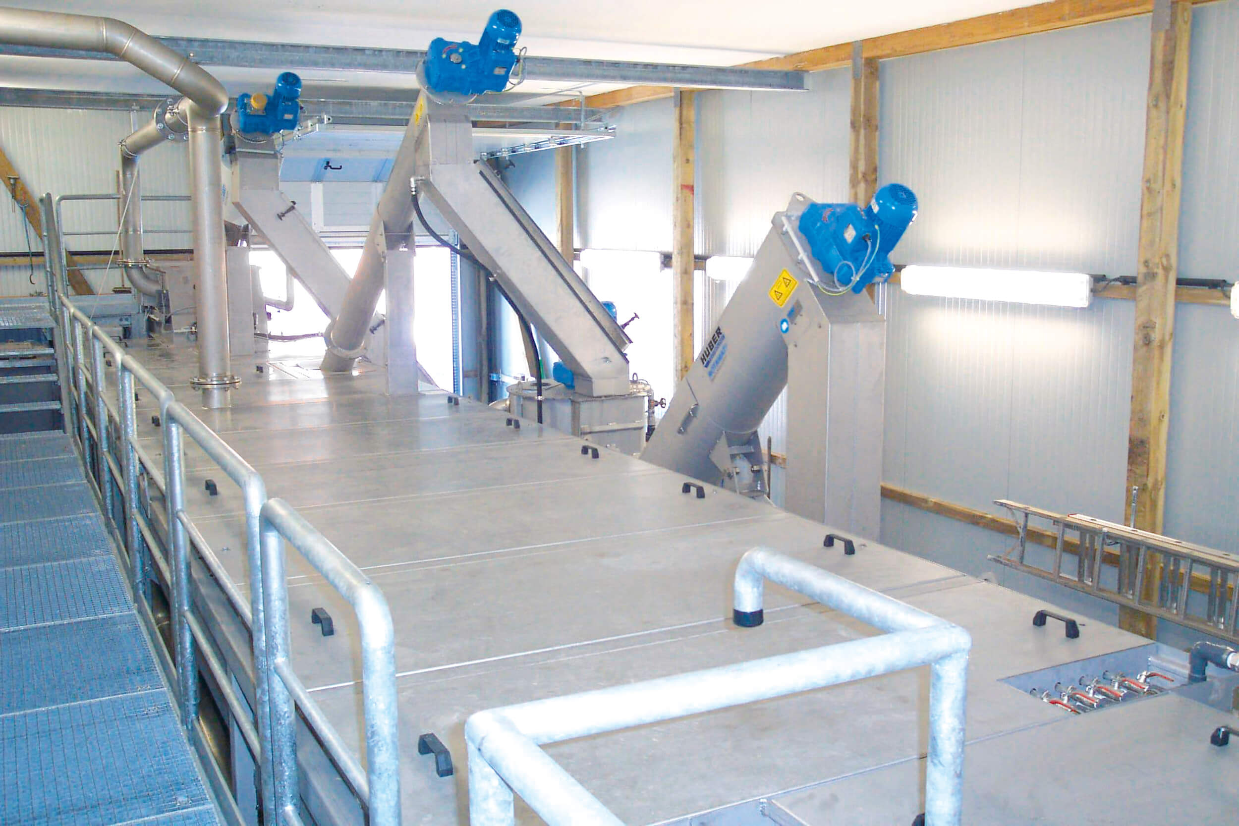 Complete Plant with subsequent Grit Washer RoSF4 T Complete Plant with subsequent Grit Washer RoSF4 T