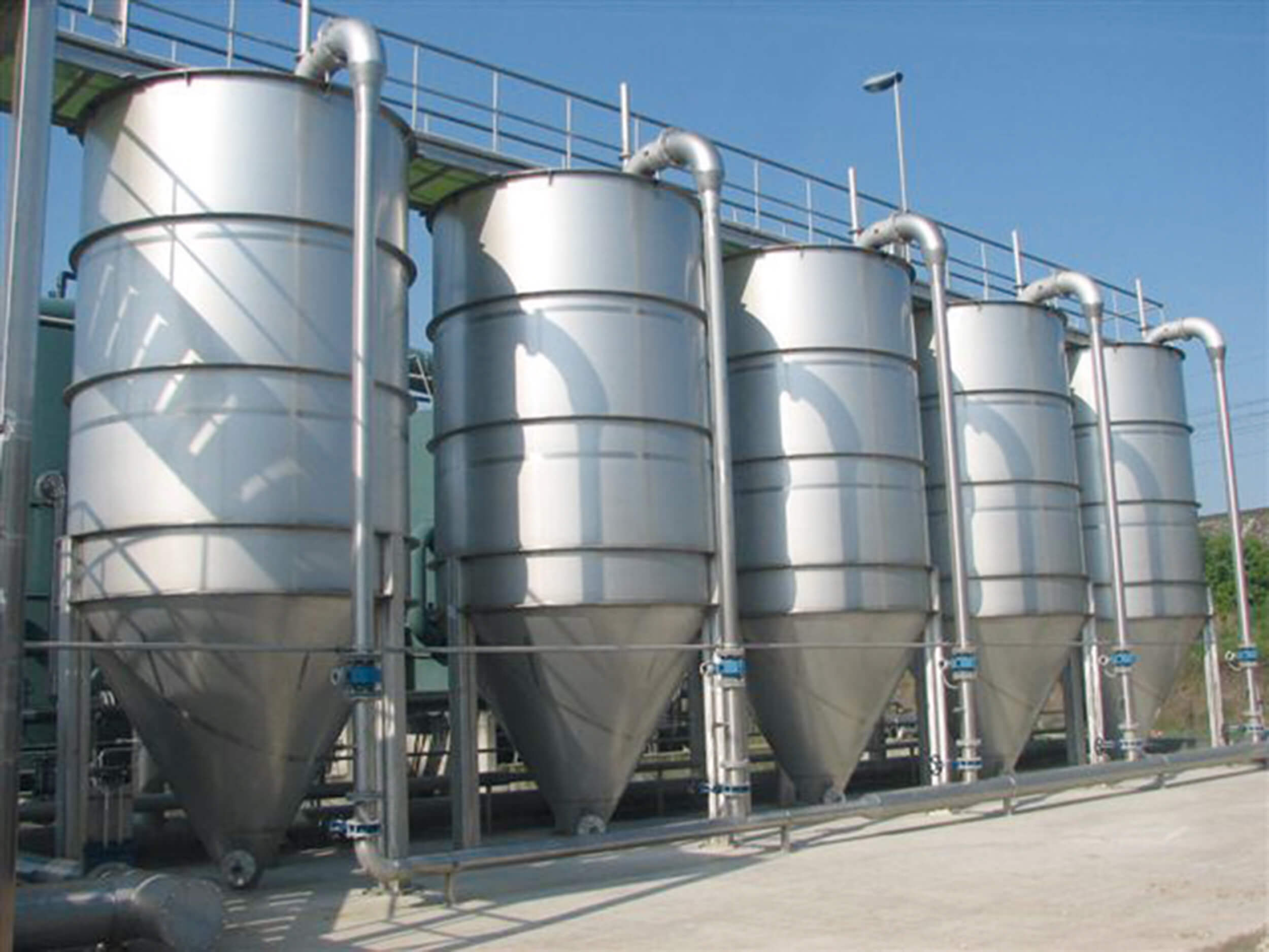 The HUBER CONTIFLOW® can be designed as a sand filter or as an activated carbon filter. HUBER Sandfilter CONTIFLOW® 72