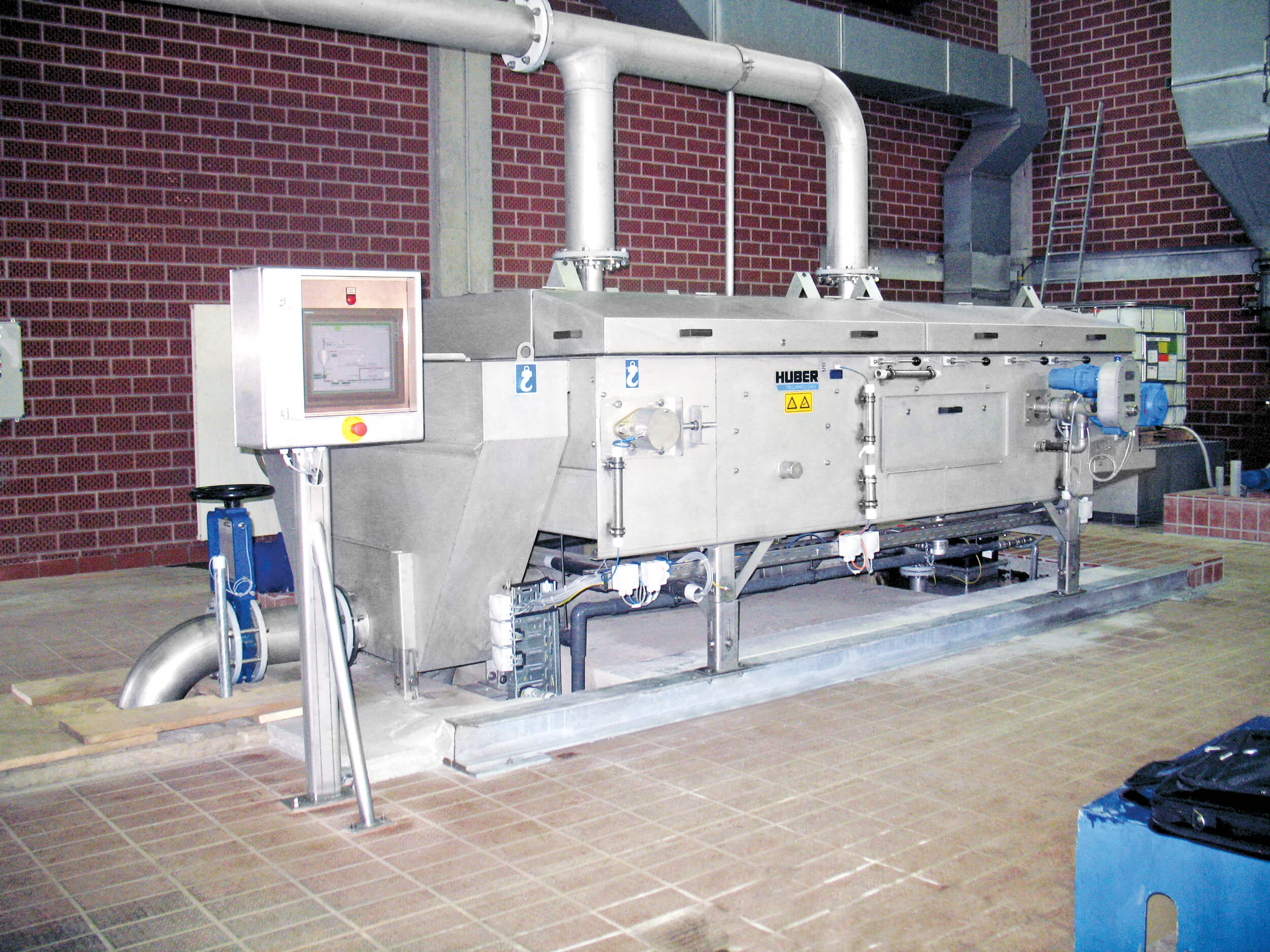 HUBER Belt Thickener DrainBelt for up to 100 m³/h thin sludge HUBER Belt Thickener DrainBelt for up to 100 m³/h thin sludge