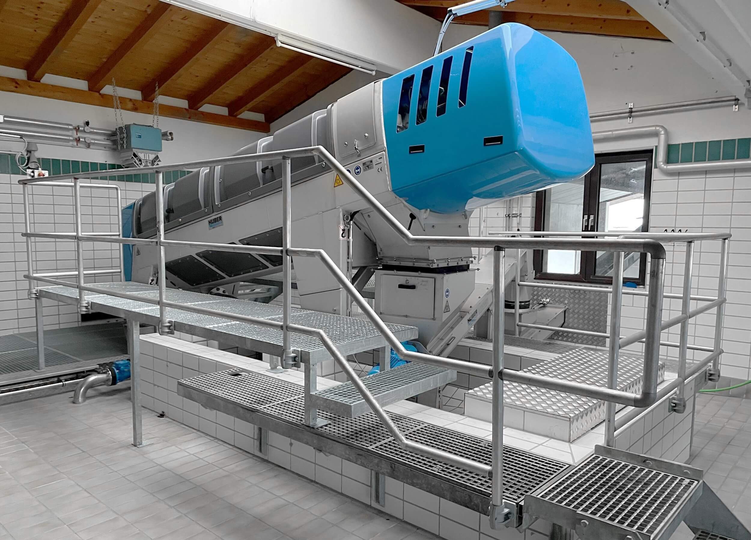 HUBER Schneckenpresse Q-PRESS® HUBER Schneckenpresse Q-PRESS® 620.2 zur Faulschlammentwässerung