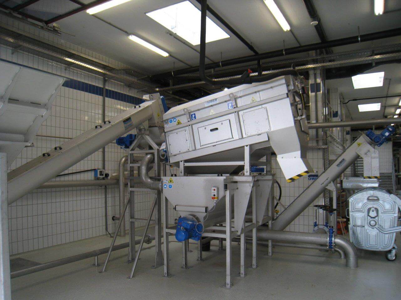 HUBER Washing Drum RoSF9 reliably removes all coarse materials